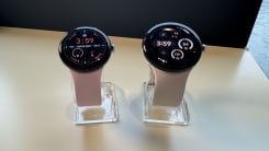 Pixel Watch 3 41mm and 45mm next to each other