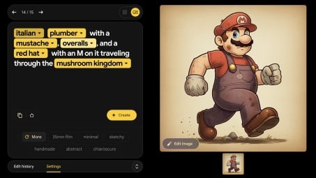 ai generated mario