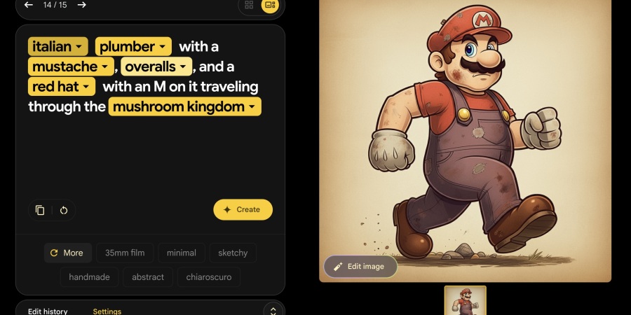 ai generated mario