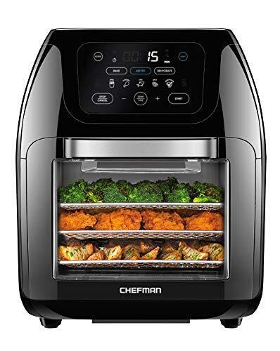 Chefman Multifunctional 10L Family Size Digital Air Fryer+