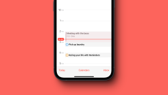 Viewing and checking off reminders in the Calendar app on iOS 18.