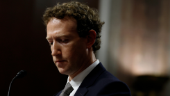 Mark Zuckerberg, CEO of Meta testifies before the Senate Judiciary Committee at the Dirksen Senate Office Building on January 31, 2024 in Washington, DC