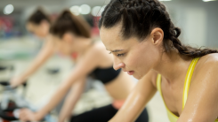 sweating during workout