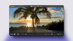 IINA video player for Mac.