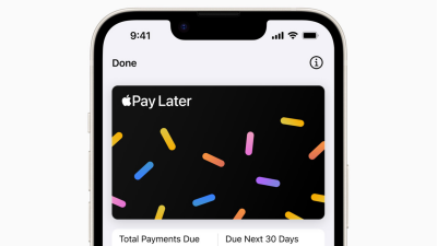 Apple Pay Later on an iPhone