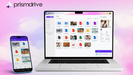 Prism Drive Secure Cloud Storage